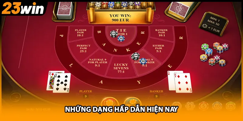 Những dạng hấp dẫn hiện nay